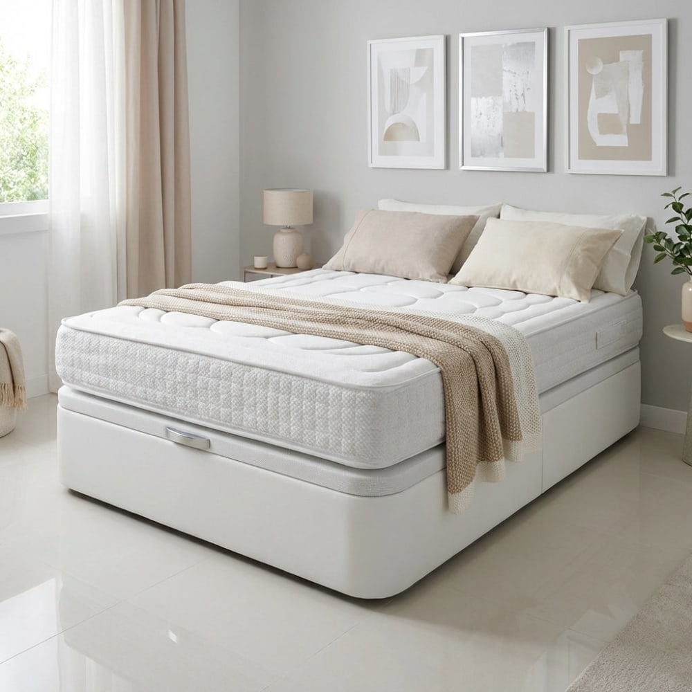Matelas à ressorts ensachés  avec de la mousse à 27 cm140X200