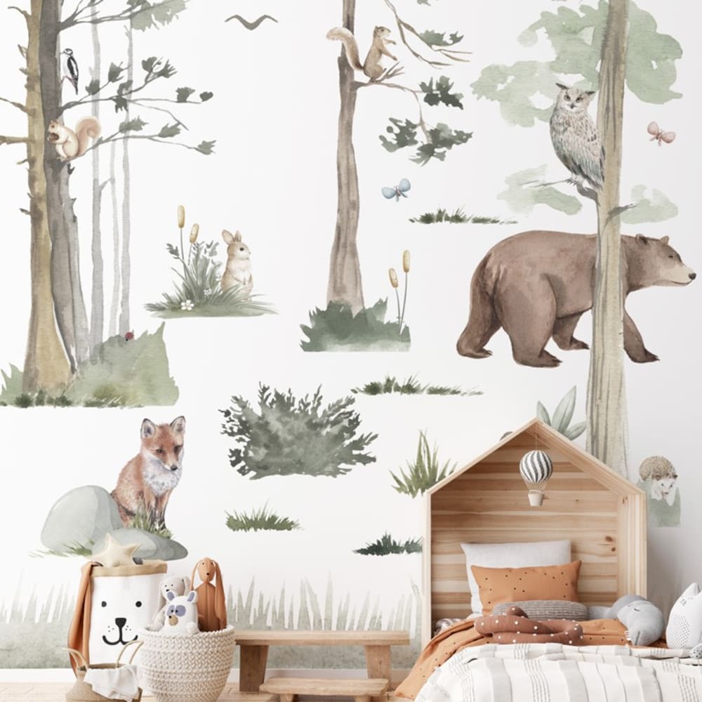 99Déco - Papier peint panoramique - 5 lés : 240x270cm - Multicolore - 99DECO
