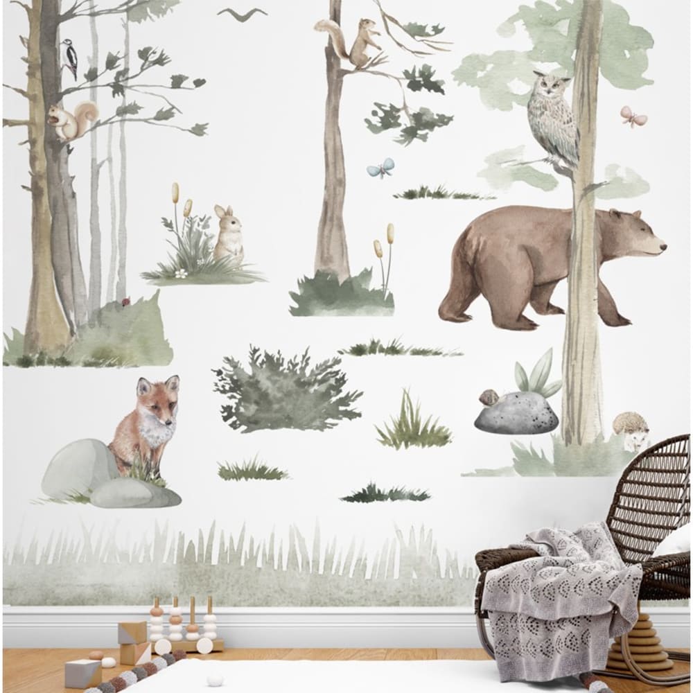 Papier peint panoramique - 5 lés : 240x270cm - Multicolore - 99DECO (99Déco) - Image 2
