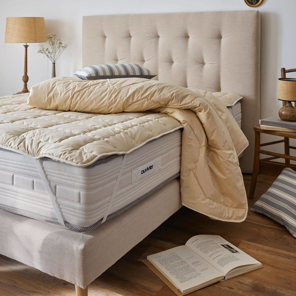 Couette en laine anti-acariens 140 x 200 cm - Maisons du Monde