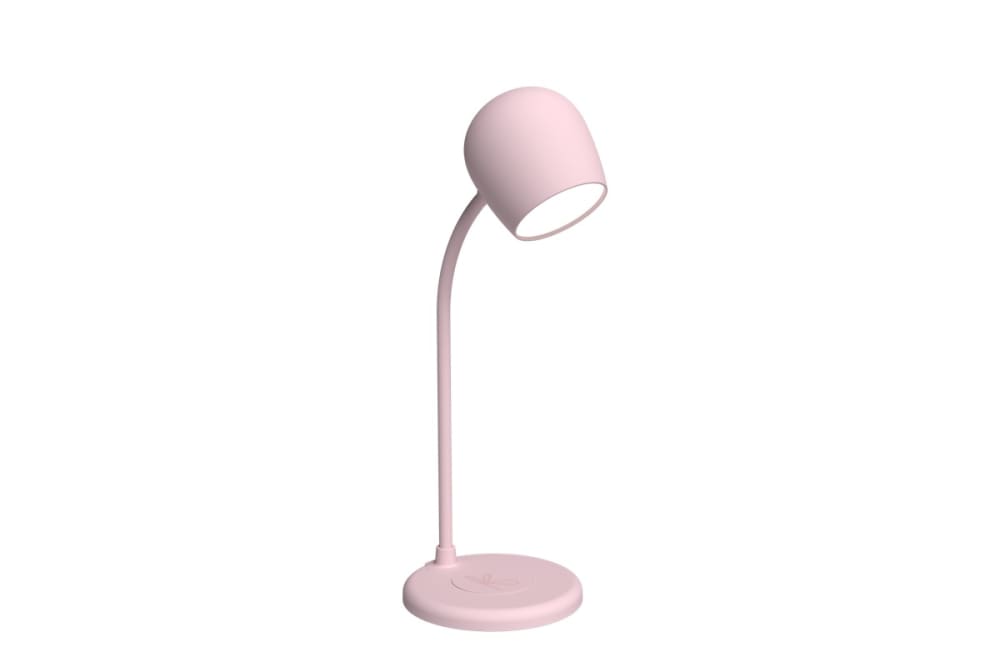 Chargeur sans fil avec lampe et haut Ellie rose