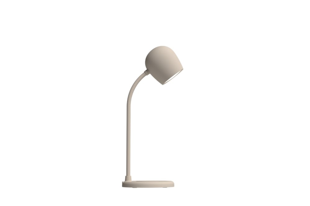 Chargeur sans fil avec lampe et haut ellie beige - Maisons du Monde