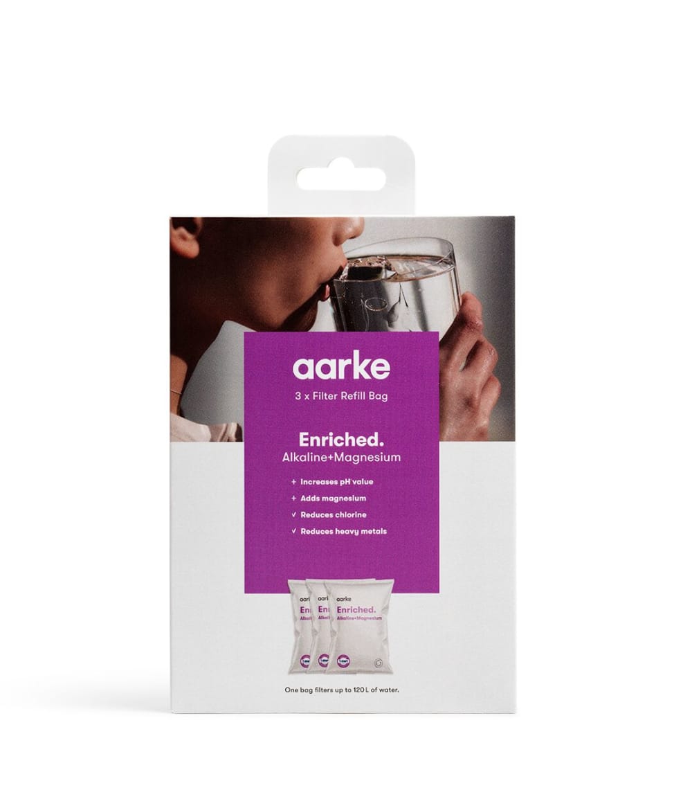 AARKE Recharge pour filtre - 3-Pack - Pure Violet Fibres Naturelles