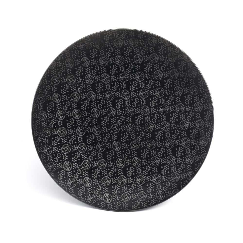 Service de vaisselle 18 pièces en Grès Noir