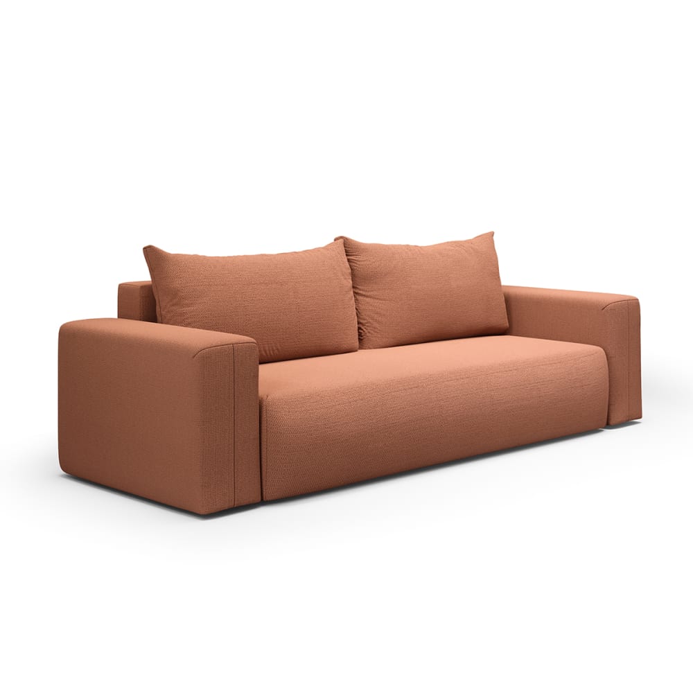 Canapé convertible 3 - cuivre