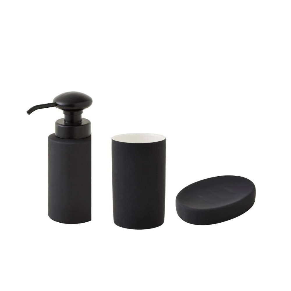 Set salle de bain uni 3 pièces céramique — vue 4