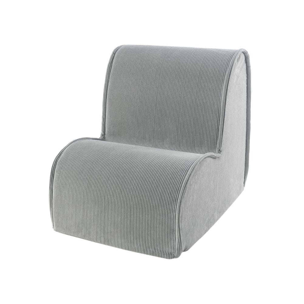 Fauteuil nuage enfant en velours côtelé fin, gris Fauteuil nuage enfant en velours côtelé fin, gris