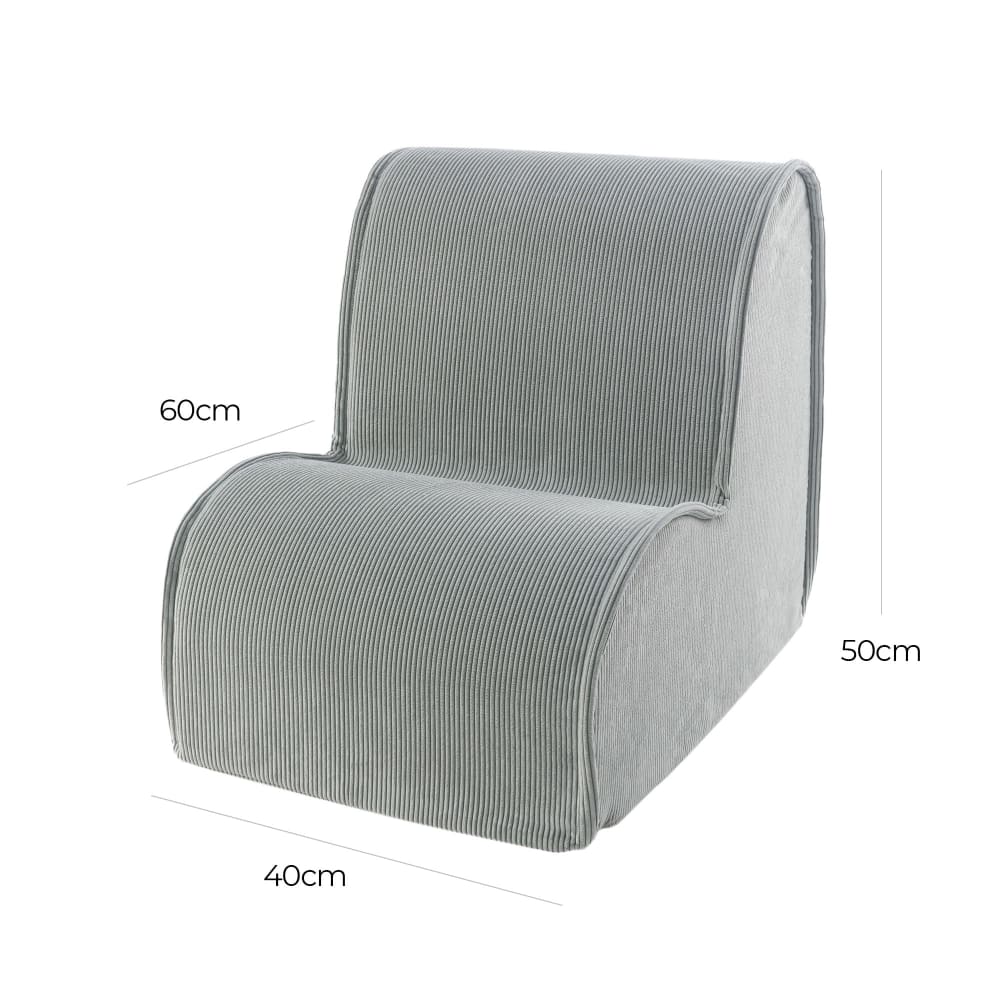 Pouf Chambre Enfant - Fauteuil Poire Confortable (MeowBaby) - Image 1