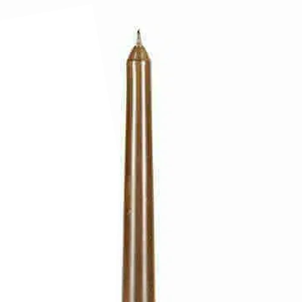 Bougie longue de noël dorée 25cm à l'unité - Maisons du Monde