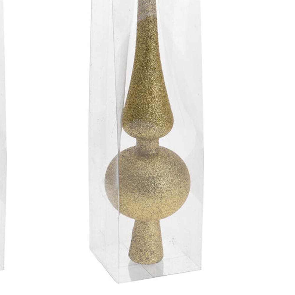 Set de 2 cimiers de sapin de noël dorés - Maisons du Monde