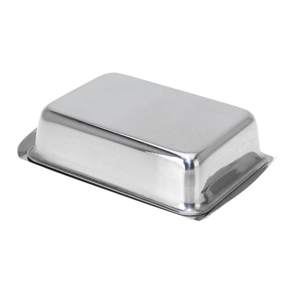 Beurrier en inox 16x11x4.5cm