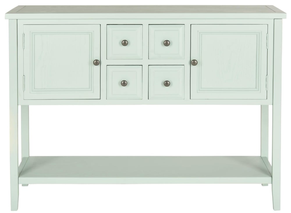 Meubles de rangement en pin/mdf, vert