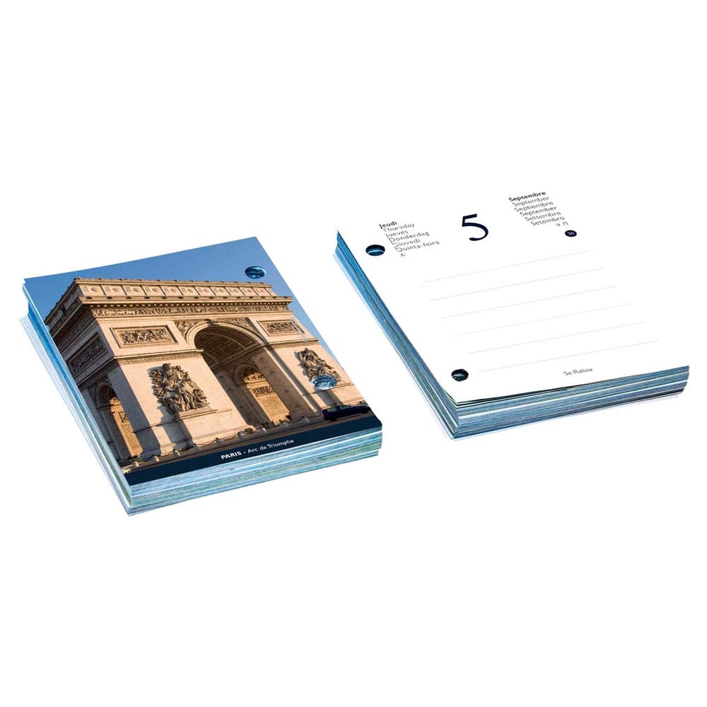 Recharge éphéméride agenda Yvon 2024 - France - Maisons du Monde