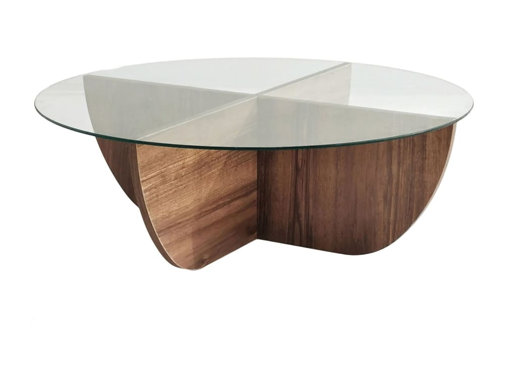 Table basse panneau de - transparent