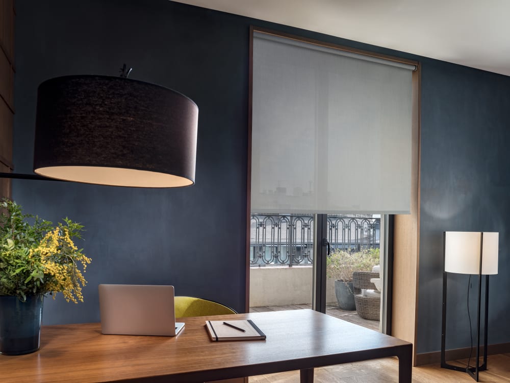 Store enrouleur gris 95 x 250 cm - Maisons du Monde