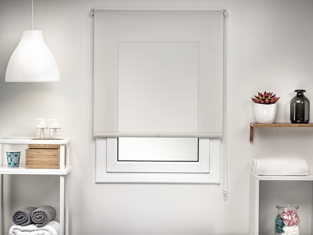 Easydeco Estor enrollable sin taladrar Beige