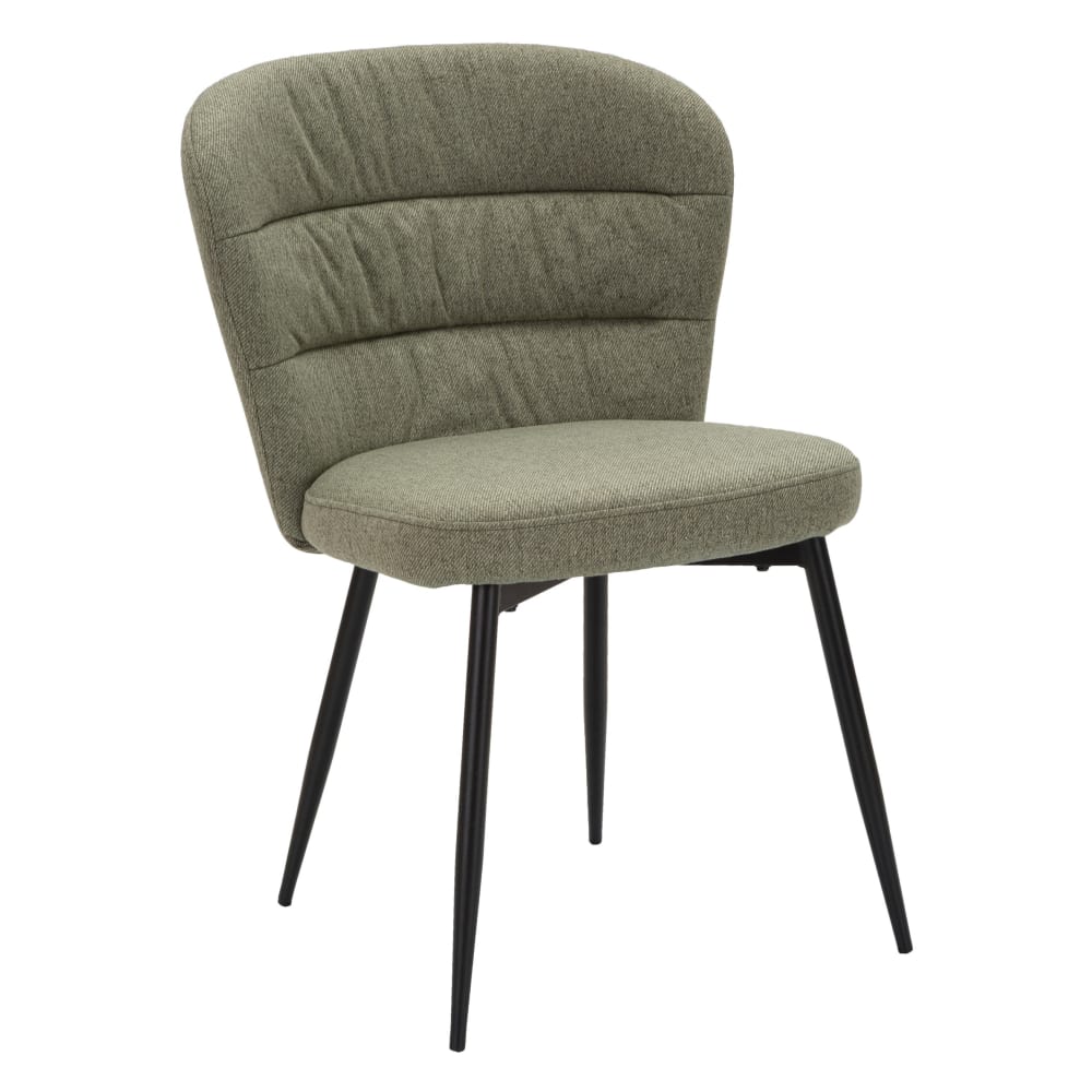 Lot de 2 chaises en tissu