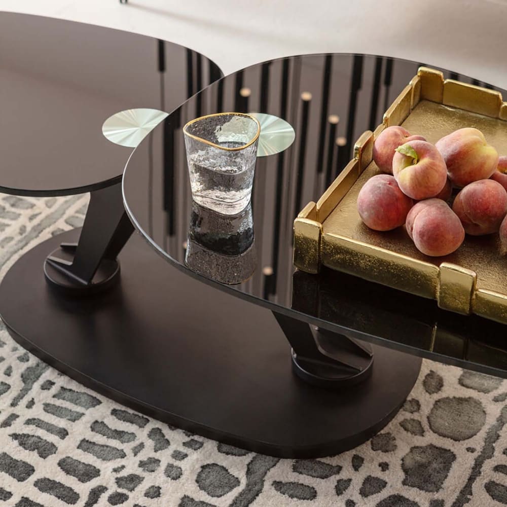 Lot de 4 - verre à eau en verre bord doré - Maisons du Monde