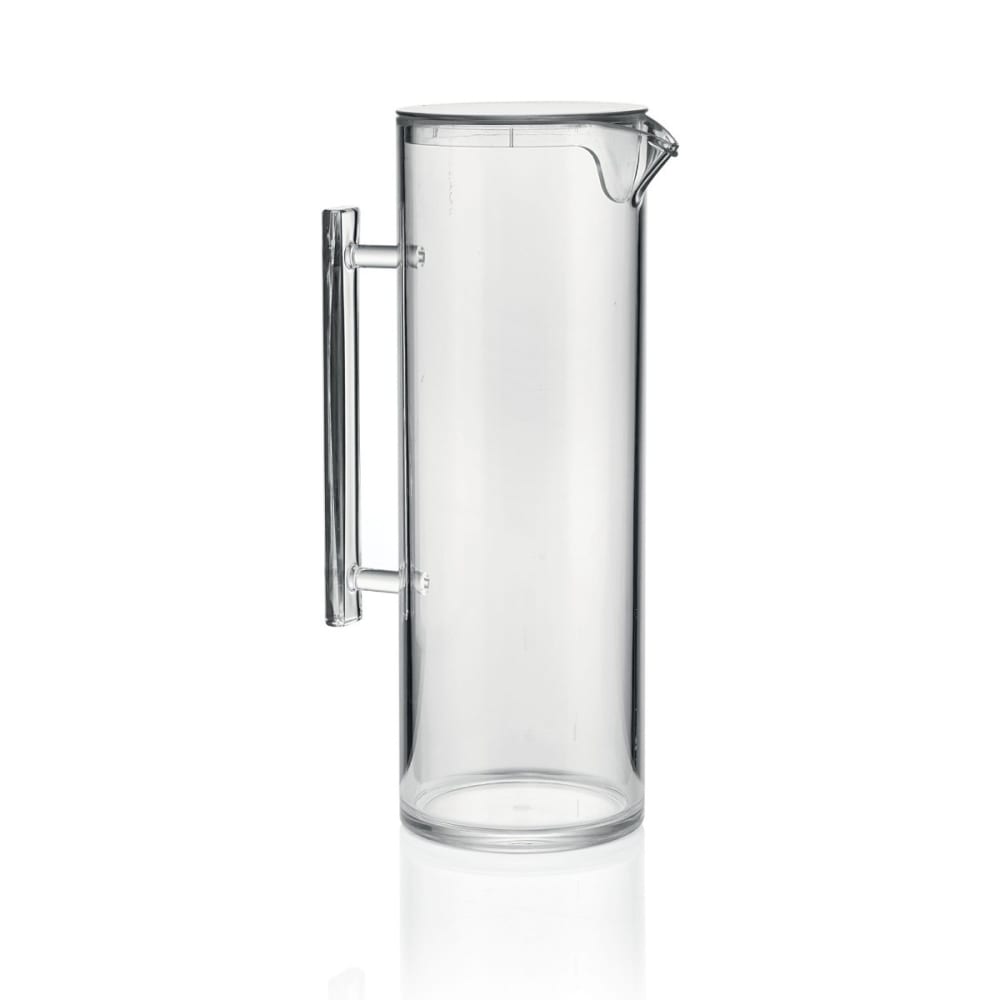 Carafe avec couvercle en acrylique transparent 1,70 litre Carafe avec couvercle en acrylique transparent 1,70 litre