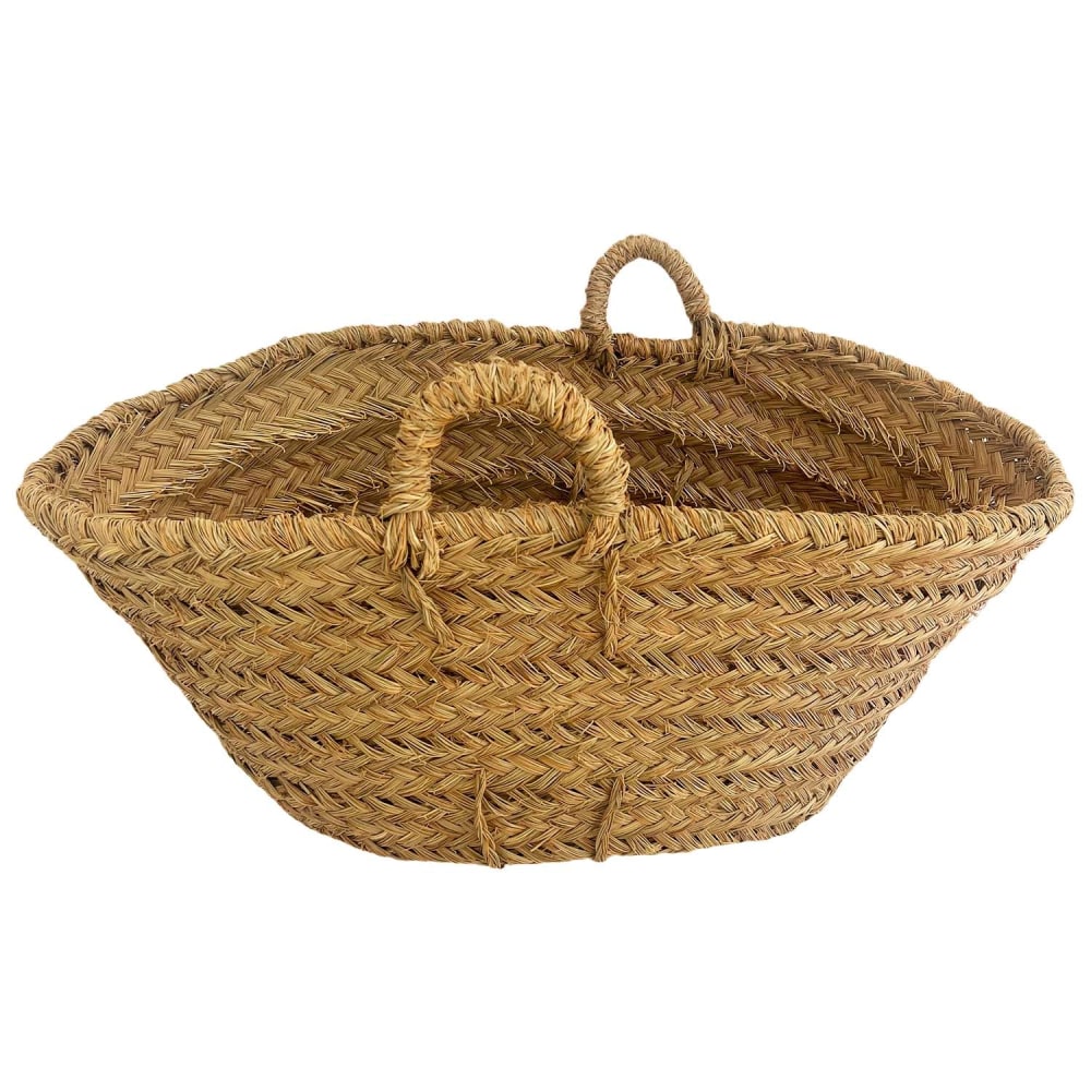 Panier en sparte naturel 50x30x30cm