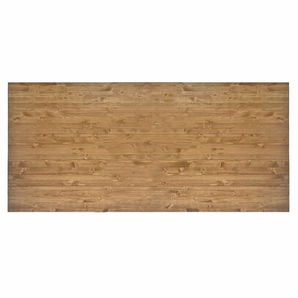 Tête de lit en bois massif de couleur chêne 200x75cm