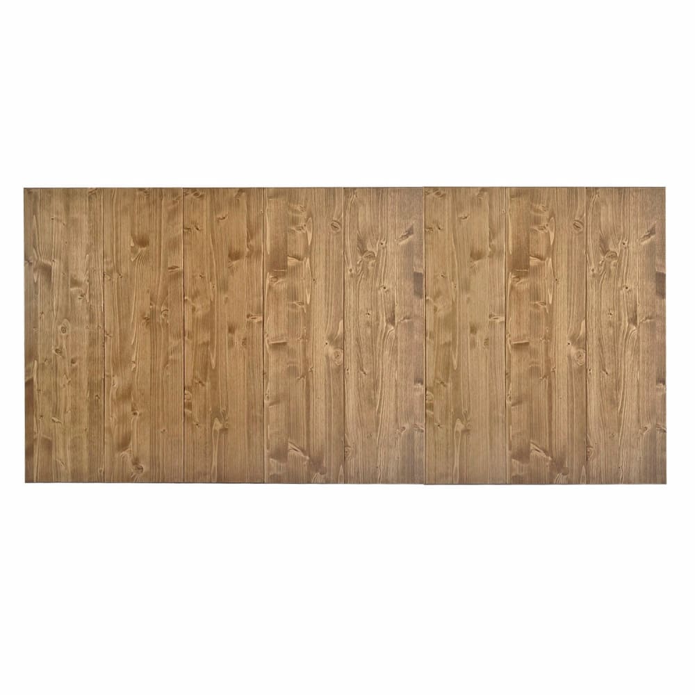 Tête de lit en bois massif de couleur chêne 200x75cm