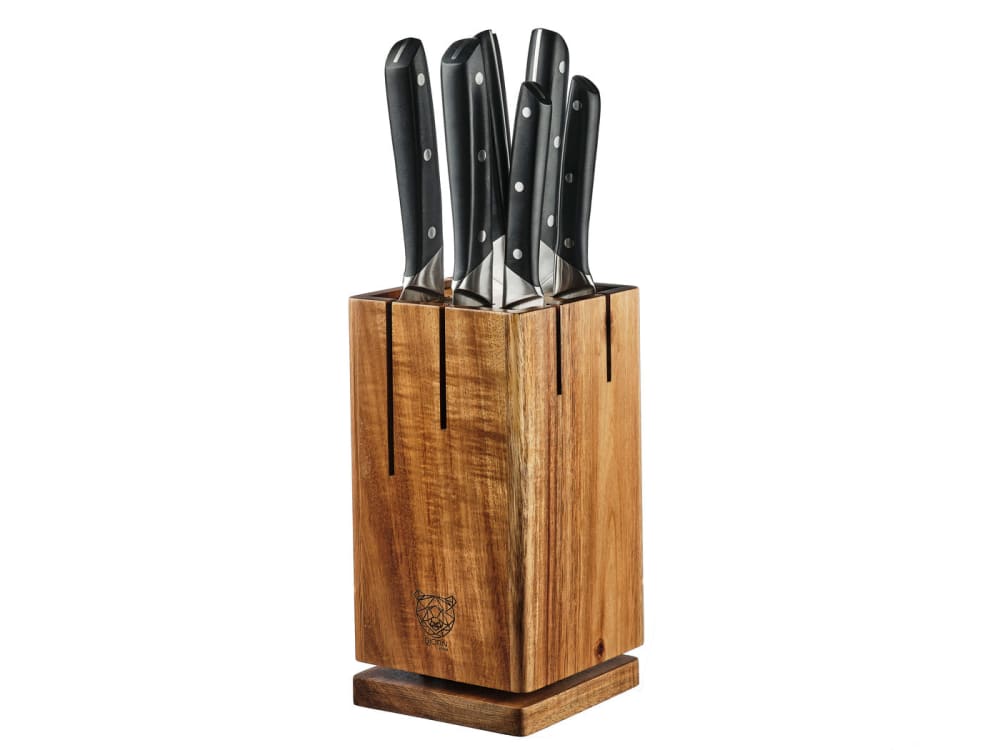 Küchenmesserblock ERLING SKAGEN - 7 Teile - Maisons Du Monde