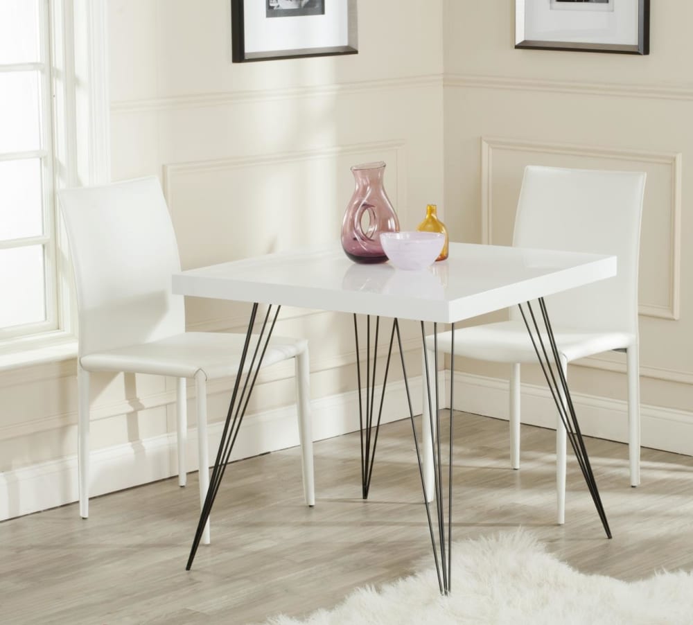 Safavieh Esstisch aus Mdf/Eisen, Schwarz style modern Schwarz Stahl