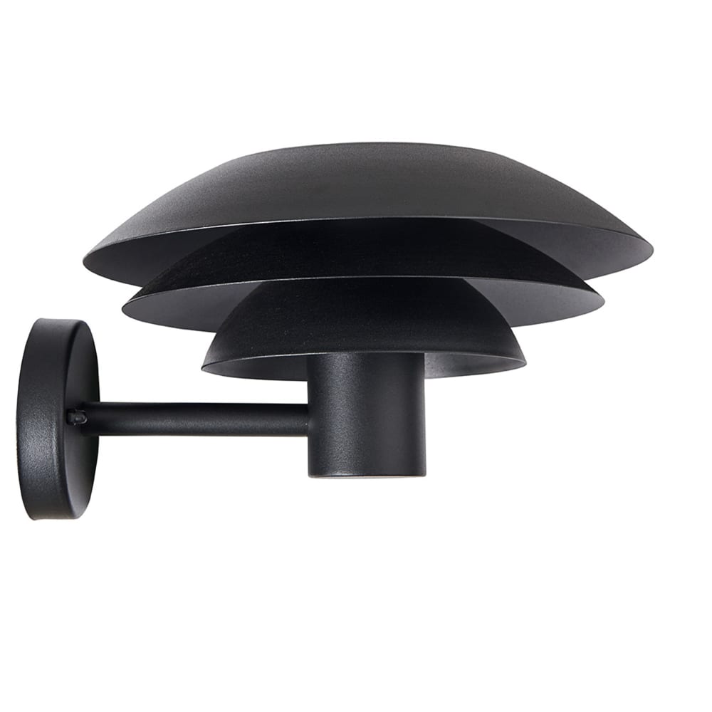 Applique d'extérieur acier inoxydable noir