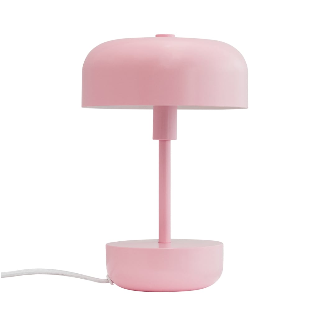 Lampe à poser métal rose