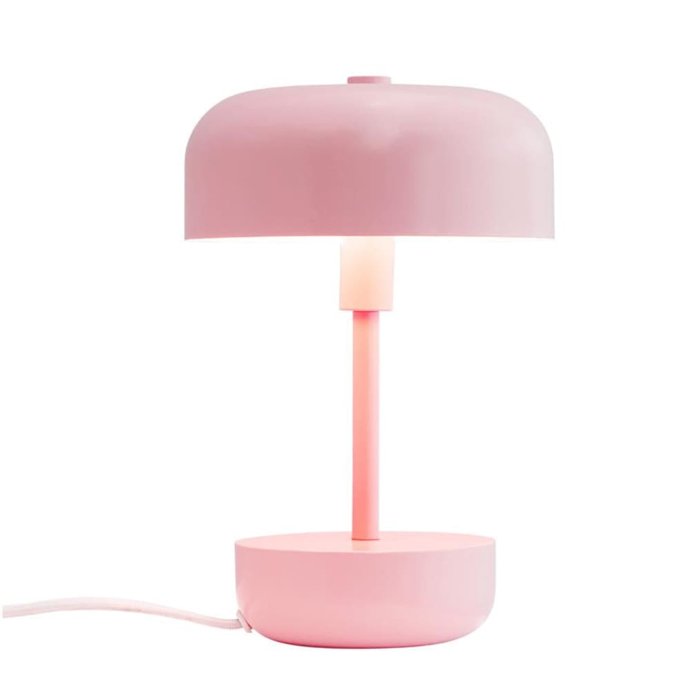 Lampe à poser métal rose — vue 3