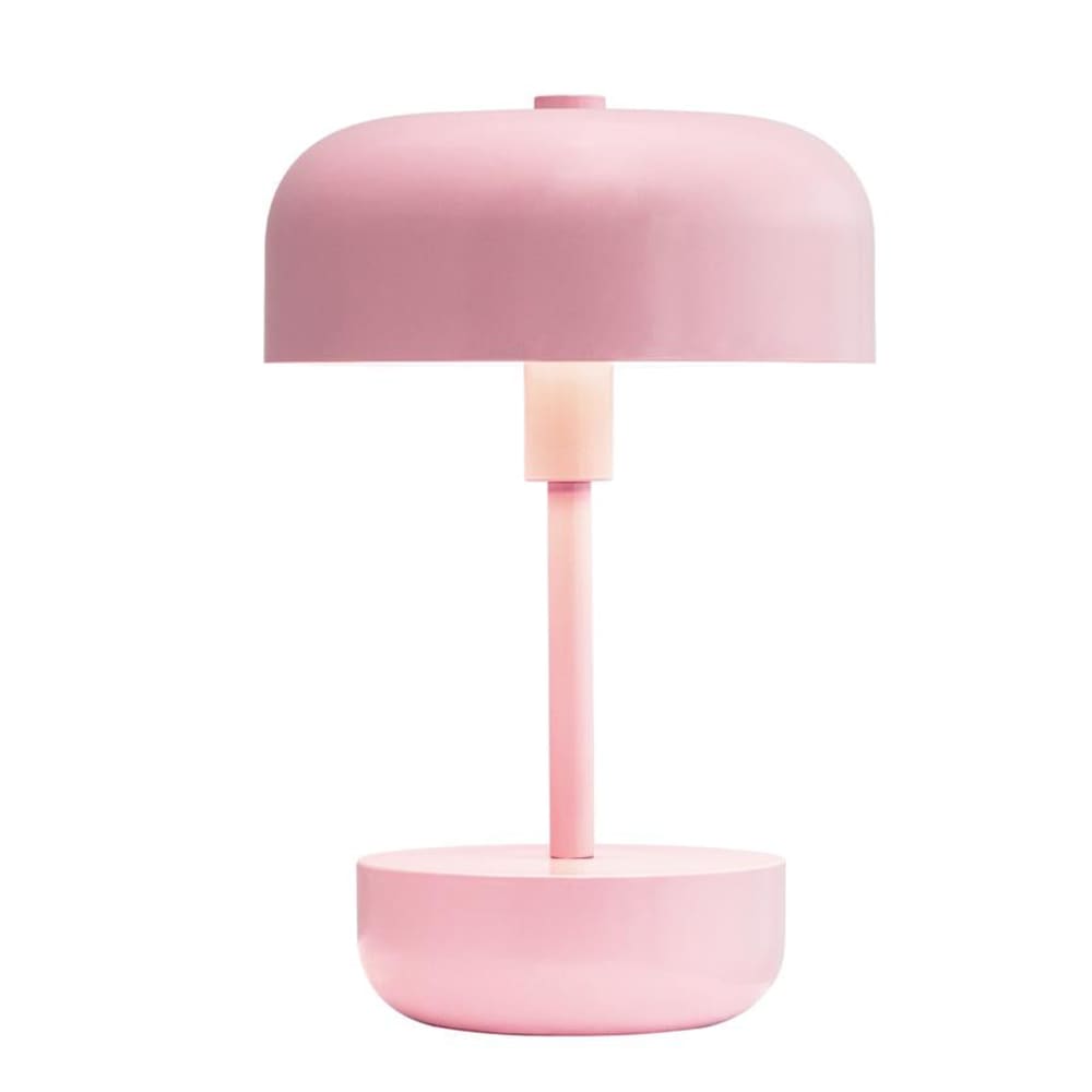 Lampe à poser led rechargeable rose - Maisons du Monde
