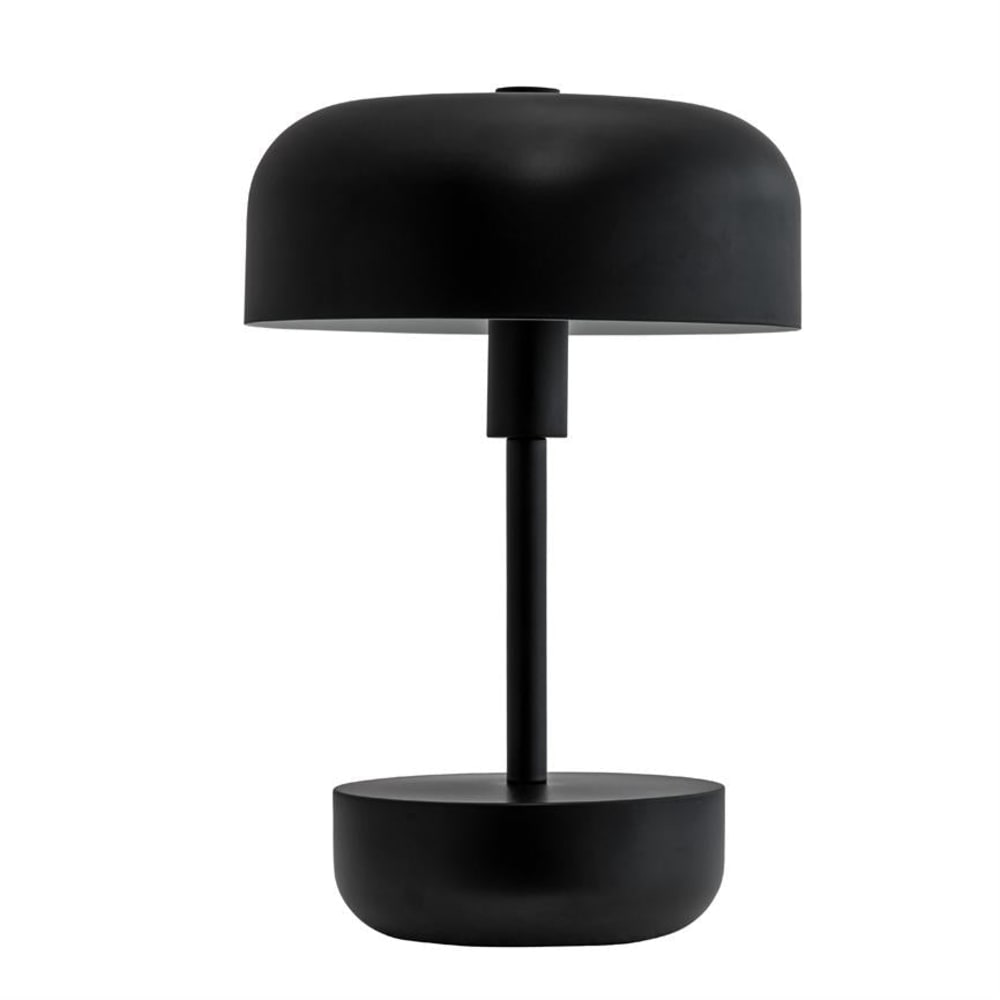 Lampe à poser led rechargeable noire - Maisons du Monde