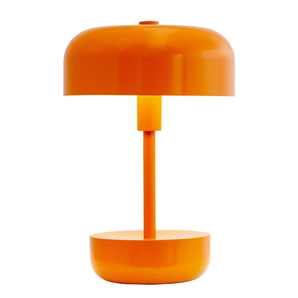 Lampe à poser led rechargeable orange - Maisons du Monde