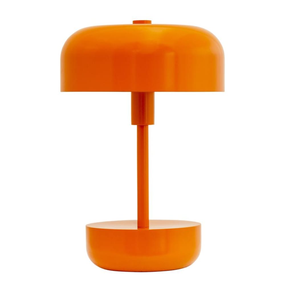 Wiederaufladbare LED-Tischleuchte Metall h 25,7 cm d 17 cm,
