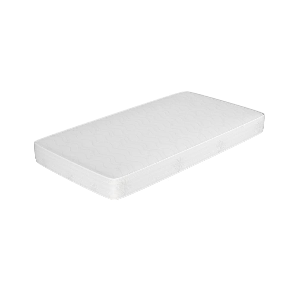 MiaSuite Matratze Faltbar Waterfoam 90x200 cm H14 Aloe Vera - Made in Italy Weiß Pes - Polyester