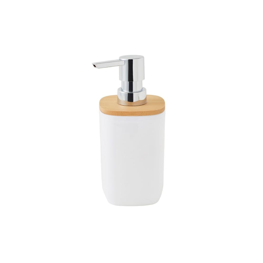 Set salle de bain 3 pièces uni en bambou — vue 4