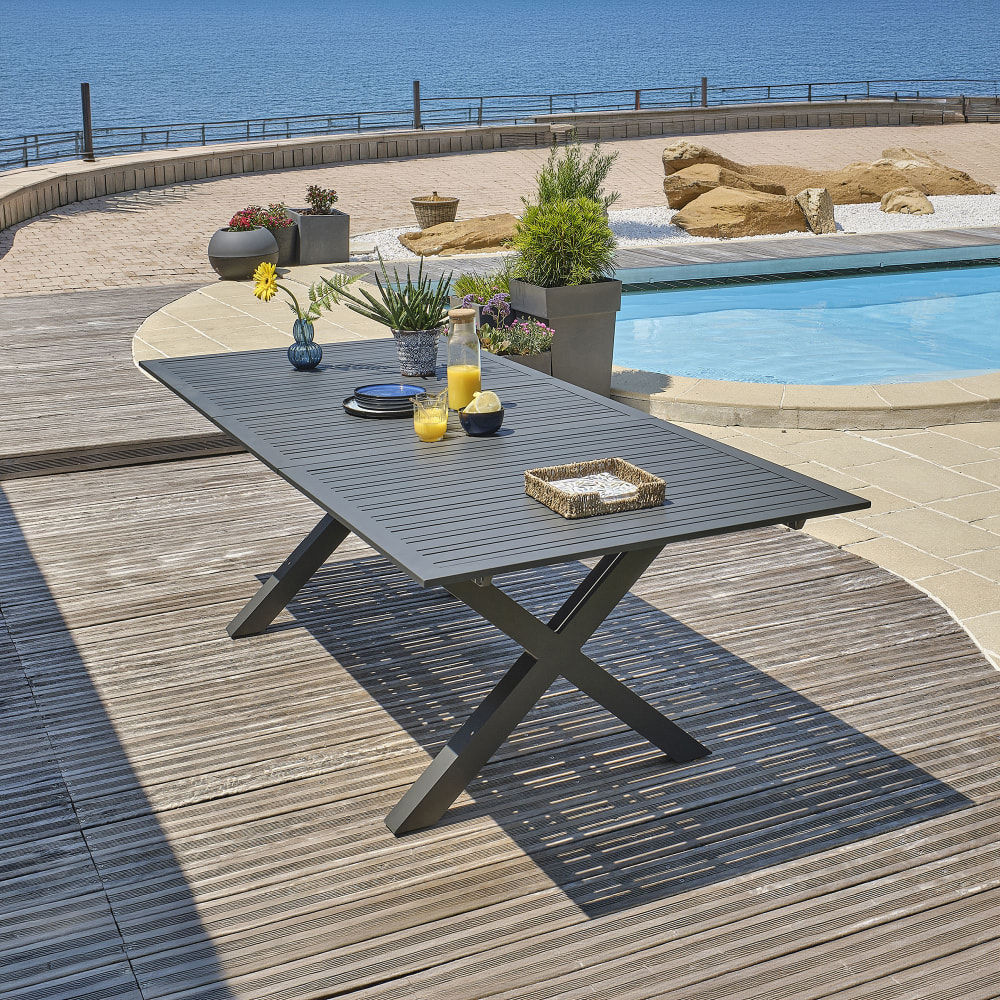 Table de jardin en aluminium - Maisons du Monde