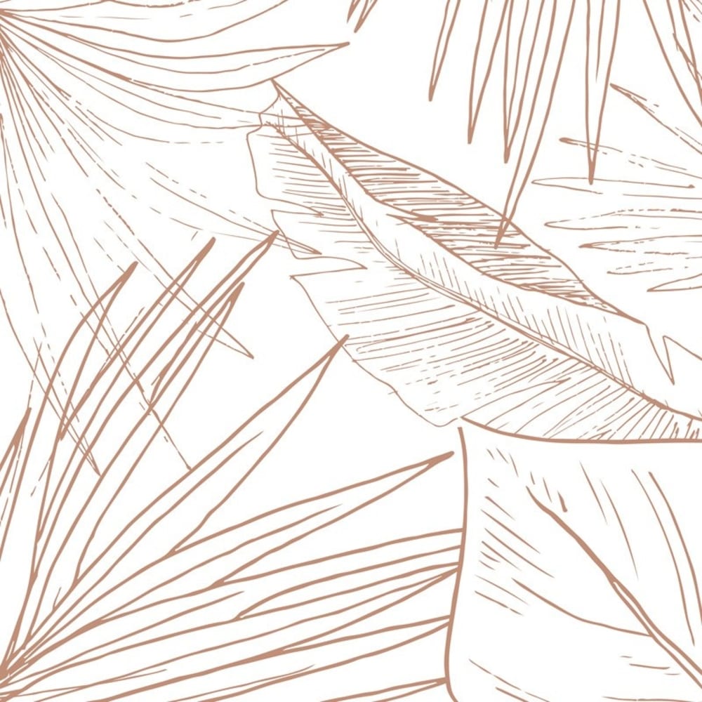 Papier peint panoramique - orange - intissé - 7 lés : 336x270cm — vue 4