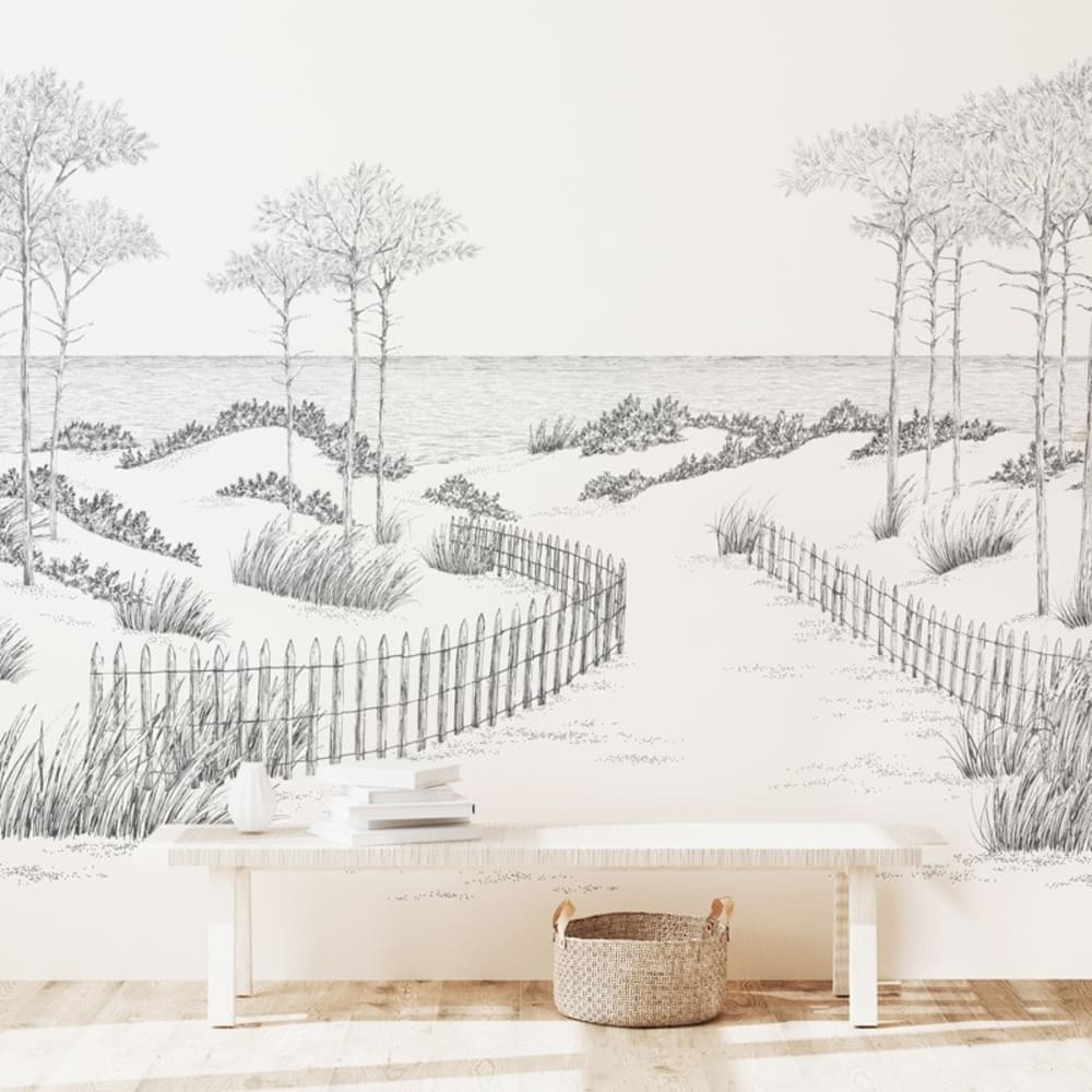 Papel pintado panorámico - Les Landes - 7 tiras : 336 x 270 cm