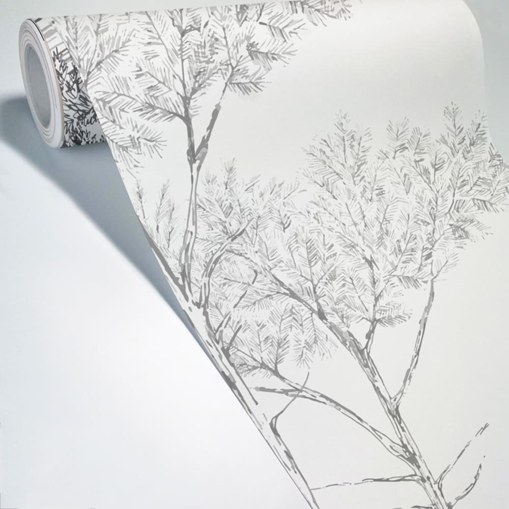 Papier peint panoramique - noir - intissé - 7 lés : 336x270cm - Maisons du Monde