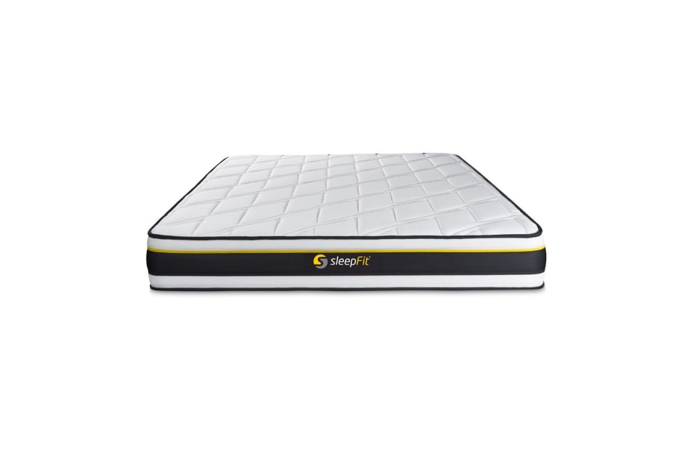 Sleepfit Matratze 120 x 220 cm, weiß style classic chic - Stoff