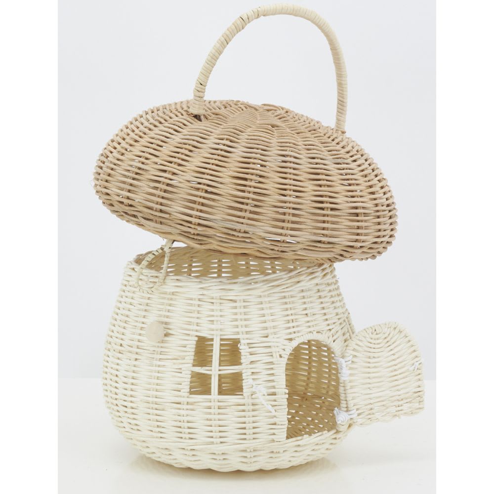 Panier en rotin maison champignon (Aubry Gaspard) - Image 2