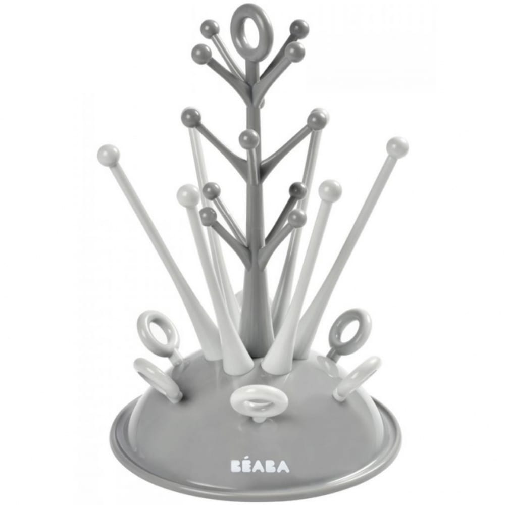 Béaba Egoutte biberons arbre Gris Pvc - Poly Chlorure De Vinyle - 22x33x22cm