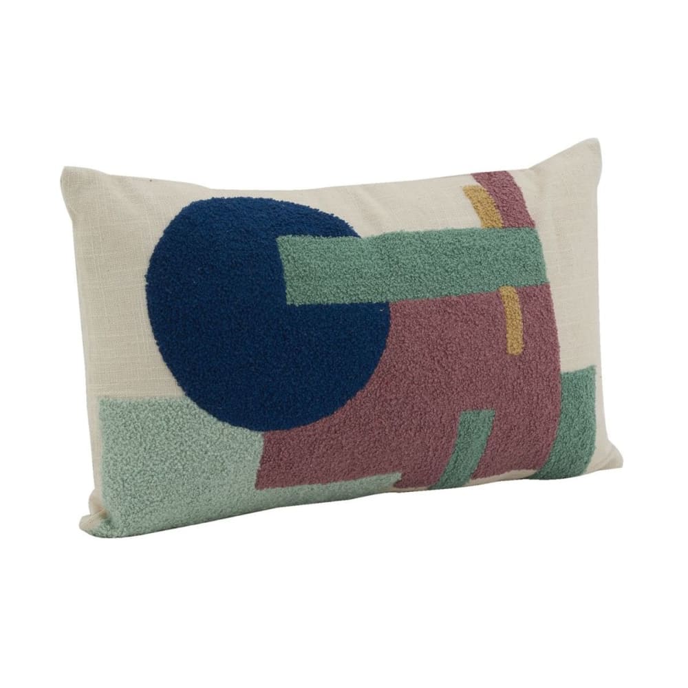 Coussin en coton rectangulaire