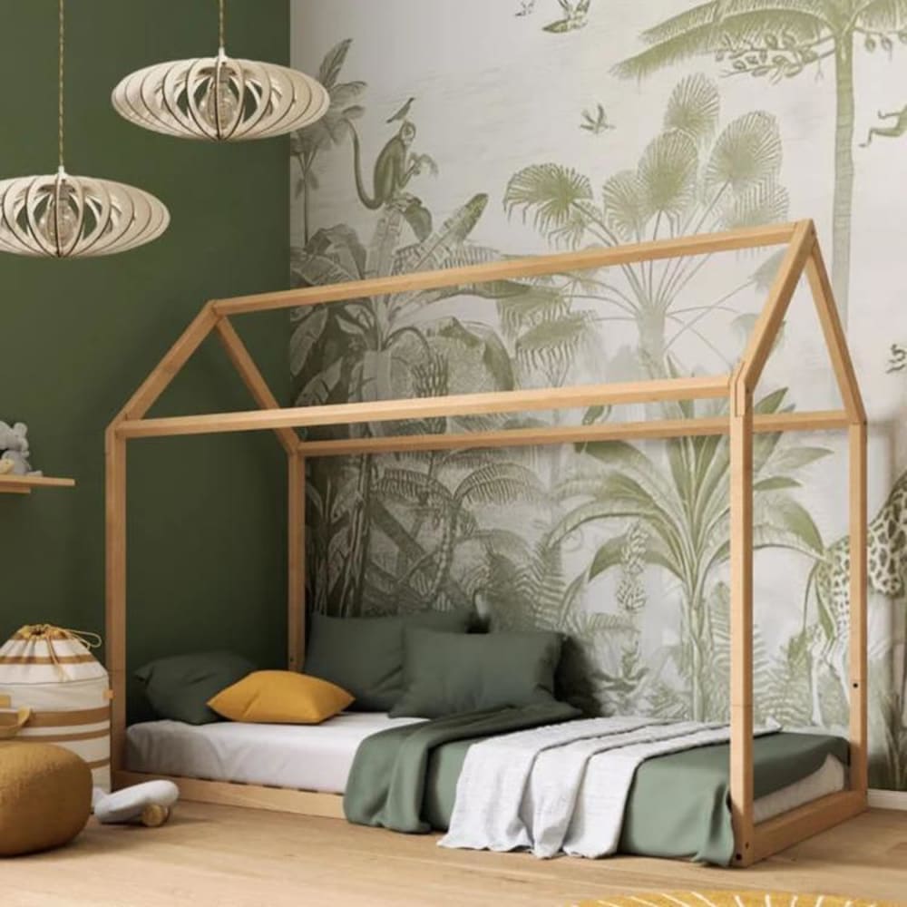 Suspension bois fsc diamètre 50cm bois — vue 4