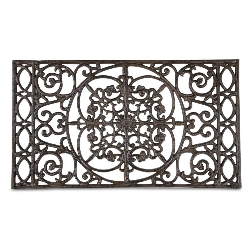 Paillasson rectangulaire fonte marron — vue 3
