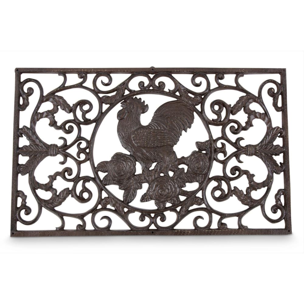 Paillasson rectangulaire fonte marron — vue 3