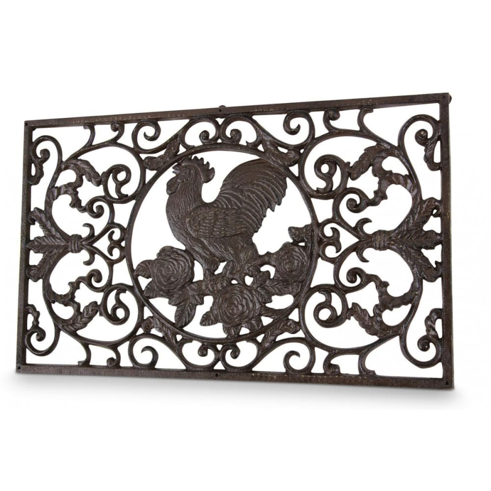 Paillasson rectangulaire fonte marron — vue 4