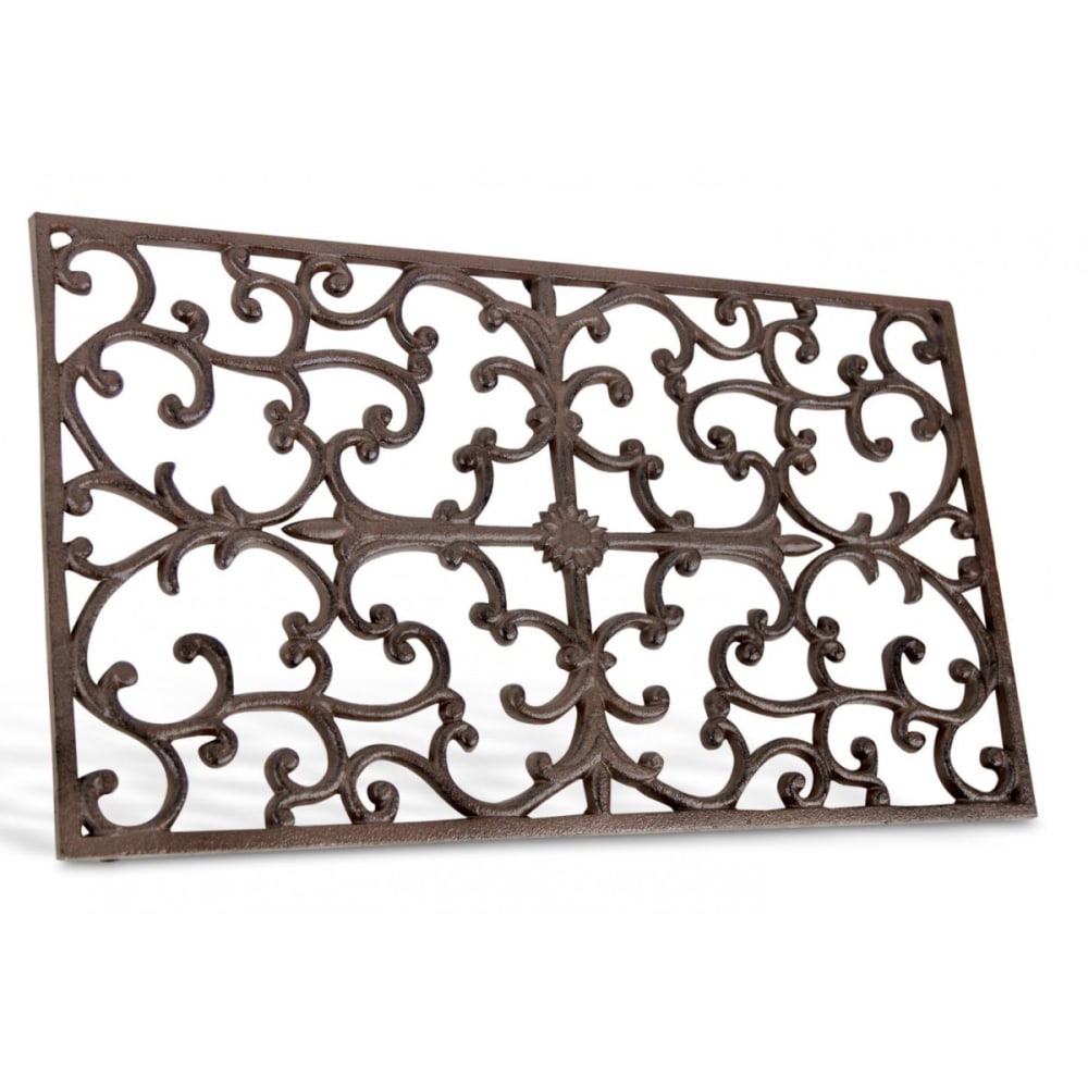 Paillasson rectangulaire - fonte